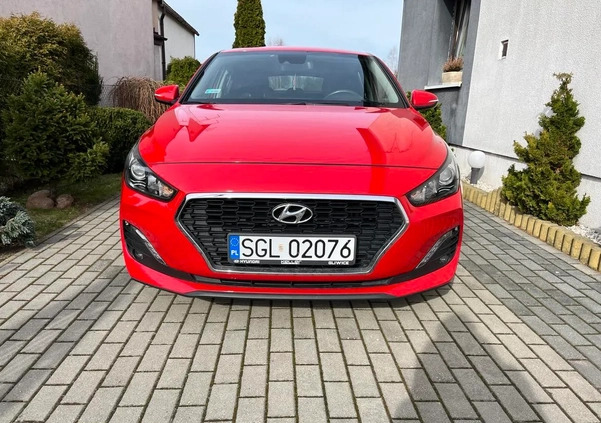 Hyundai I30 cena 56700 przebieg: 74207, rok produkcji 2018 z Gliwice małe 46